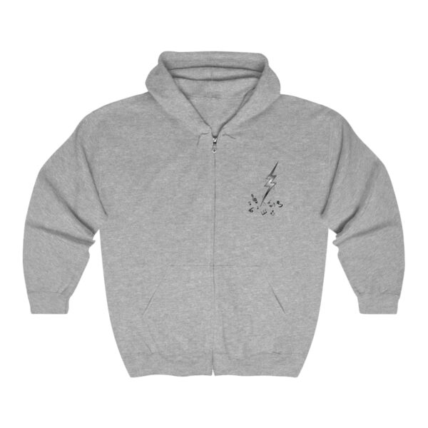 Unisex Heavy Blend™ Full Zip Hooded Sweatshirt - Image 3