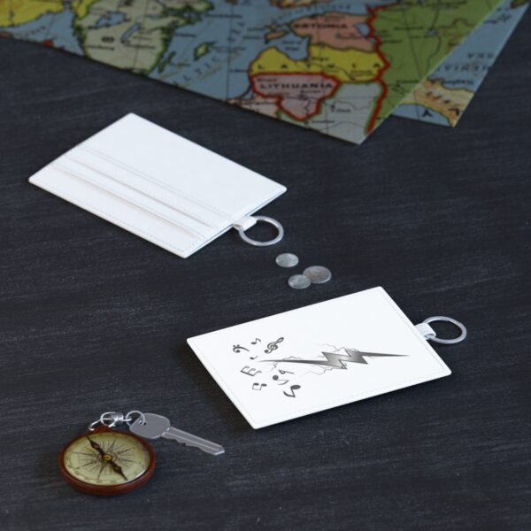 Saffiano Leather Card Holder - Image 4