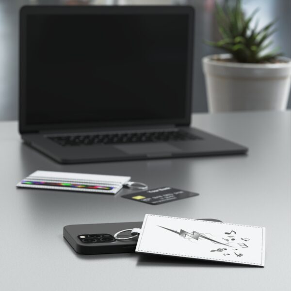 Saffiano Leather Card Holder - Image 5